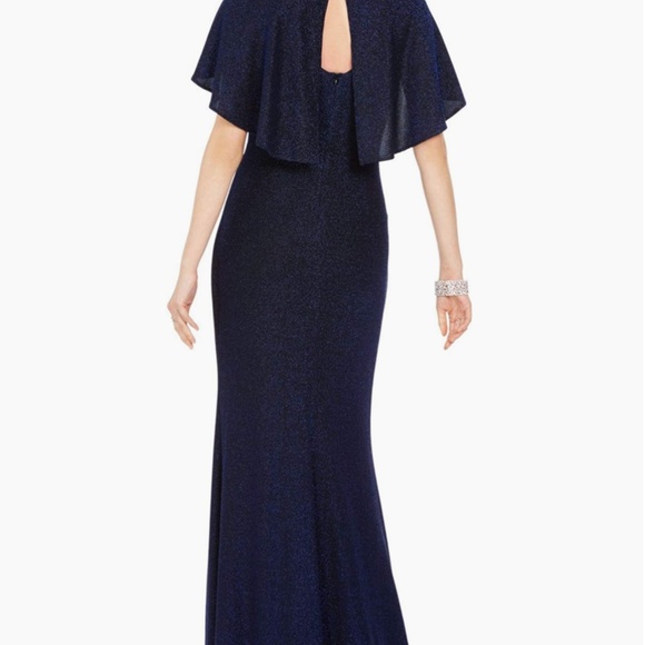 Long Evening Glitter Dress By Jessica Howard. Size: 8 - Picture 2 of 10